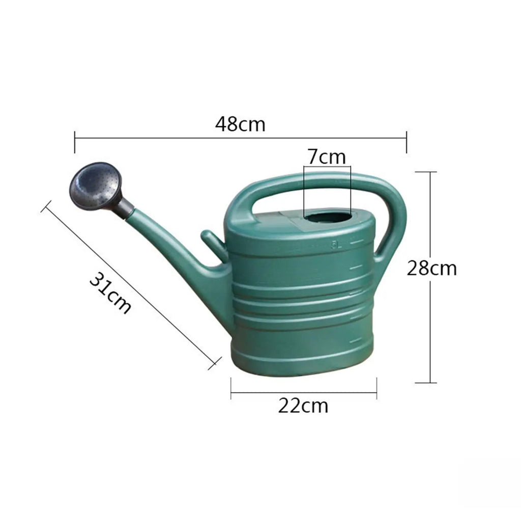 Watering Pot Home Garden Watering Can with Sprinkler Head Long Spout for Plants Pot Farmhouse Planting House Flower Backyard Zpaxo