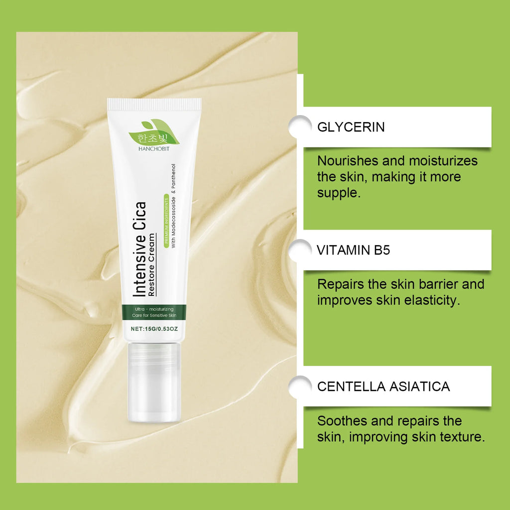 Moisturizing Skin Cream: Gentle Centella Asiatica Rich-Moisture Cream for Daily Facial Nourishment & Hydration Zpaxo