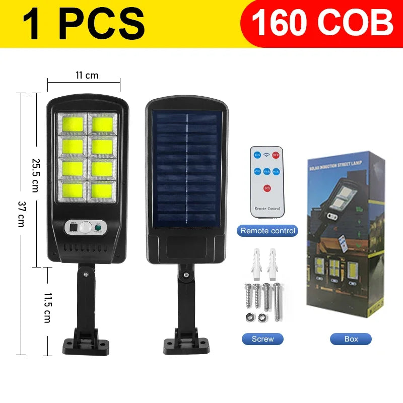 804 LED Solar Outdoor Light – Motion Sensor, IP68, 3 Modes
