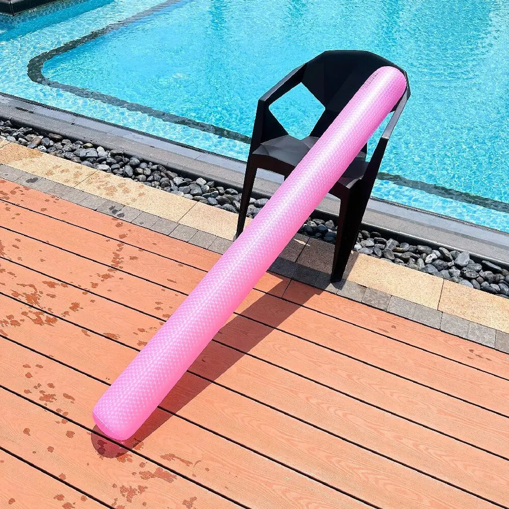 Inflatable Swim Stick Pool Float Ring Tube Water Floating Hammock Zpaxo pink-1pc