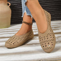 Spring Autumn 2026 Hollow-out Single-layer Shoes Fashionable Casual