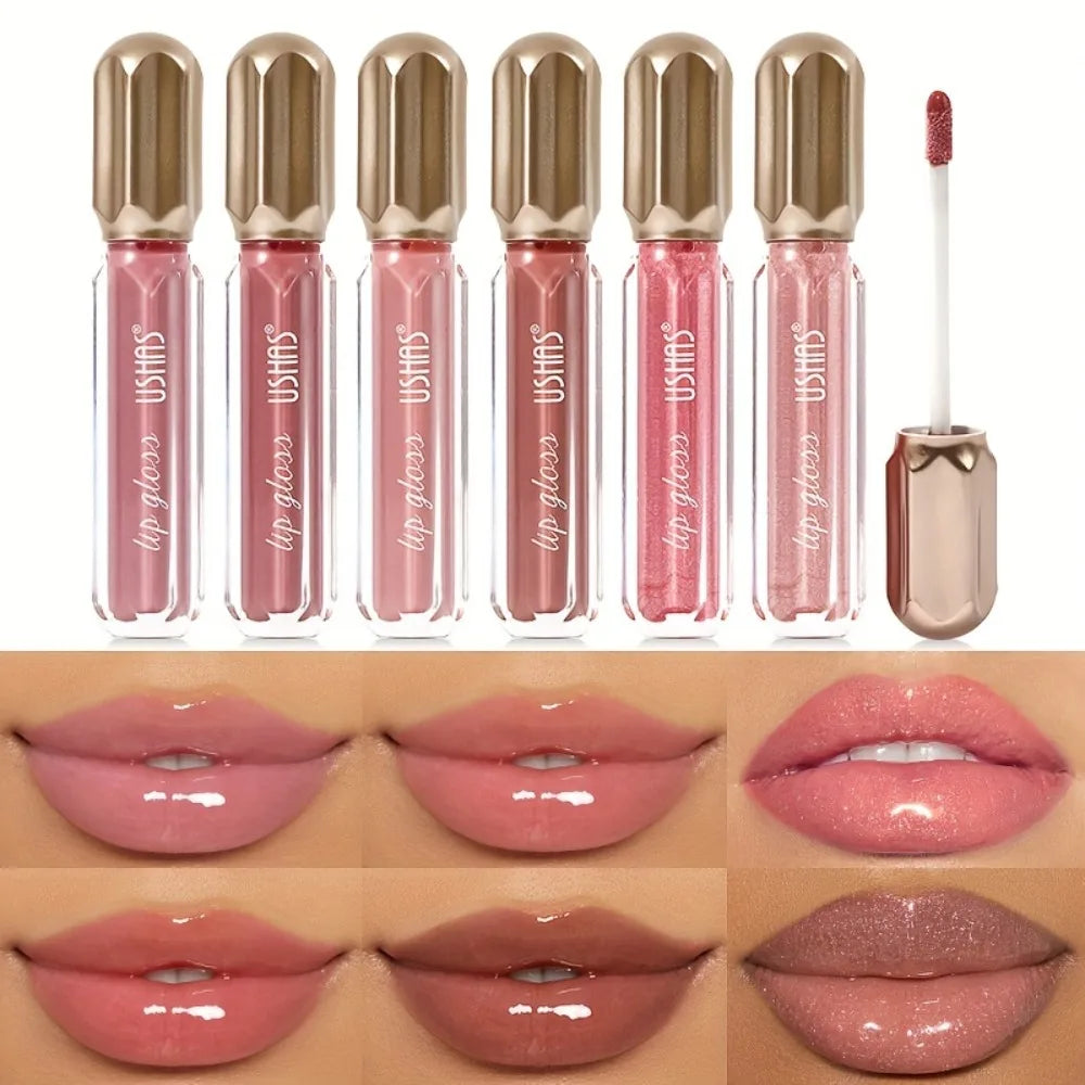 Mirror Pearl Lip Gloss Waterproof Long Lasting Moisturizing Lipstick Zpaxo