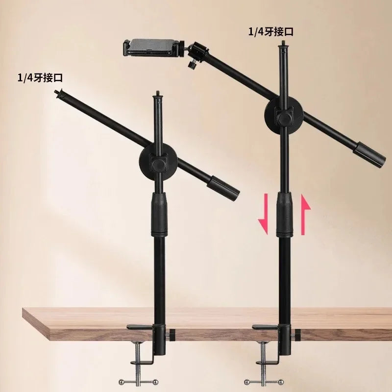 Overhead Tripod Phone Smartphone Articulated Arm Table Stand Mobile