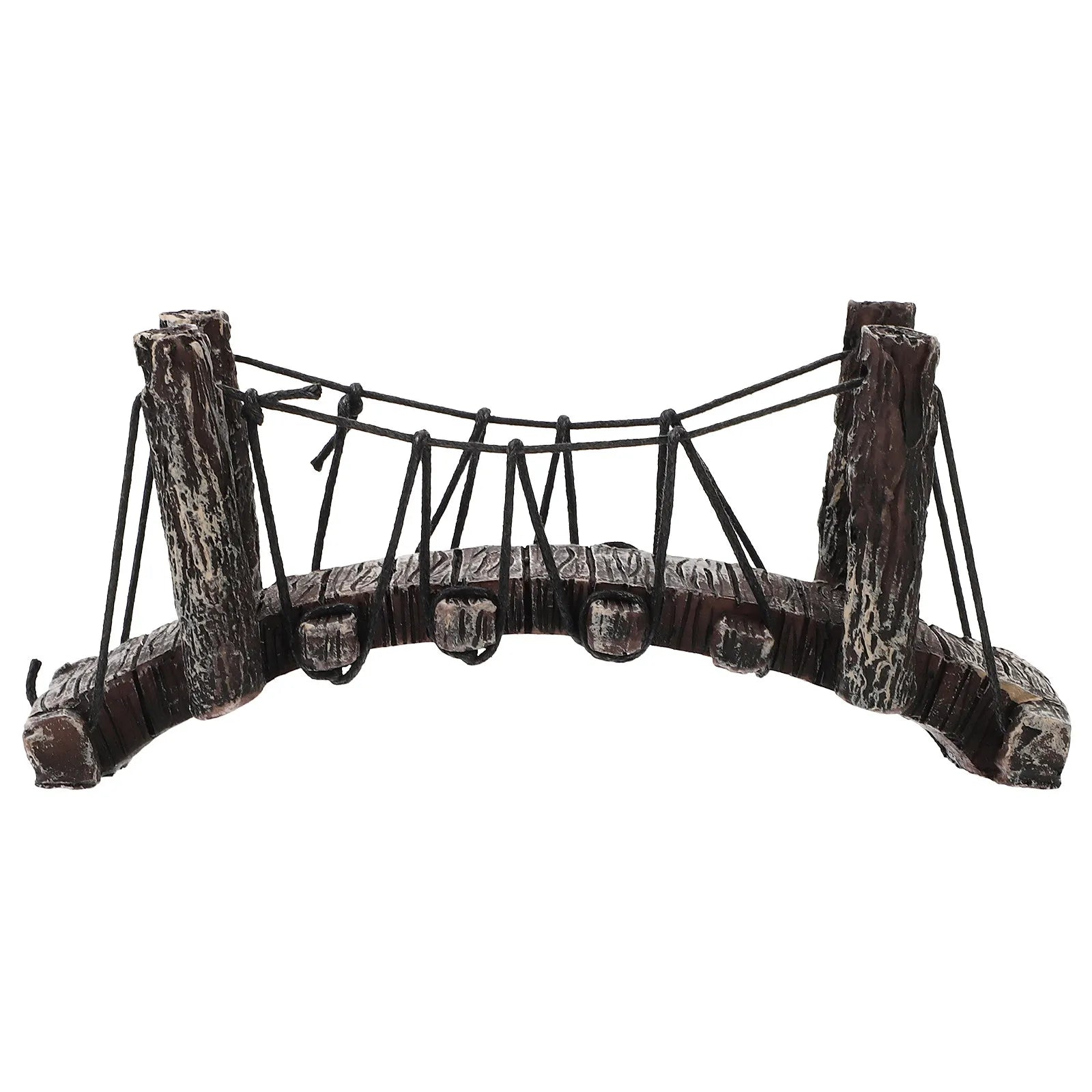 Aquarium Resin Fish Tank Bridge Decoration Synthetic Rope Delicate