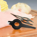 1PC Stainless Steel Pig Hair Clipper Practical Design Professional Tool Hollow Out Handle Beauty Tool Hollow Out Handle Zpaxo Default Title