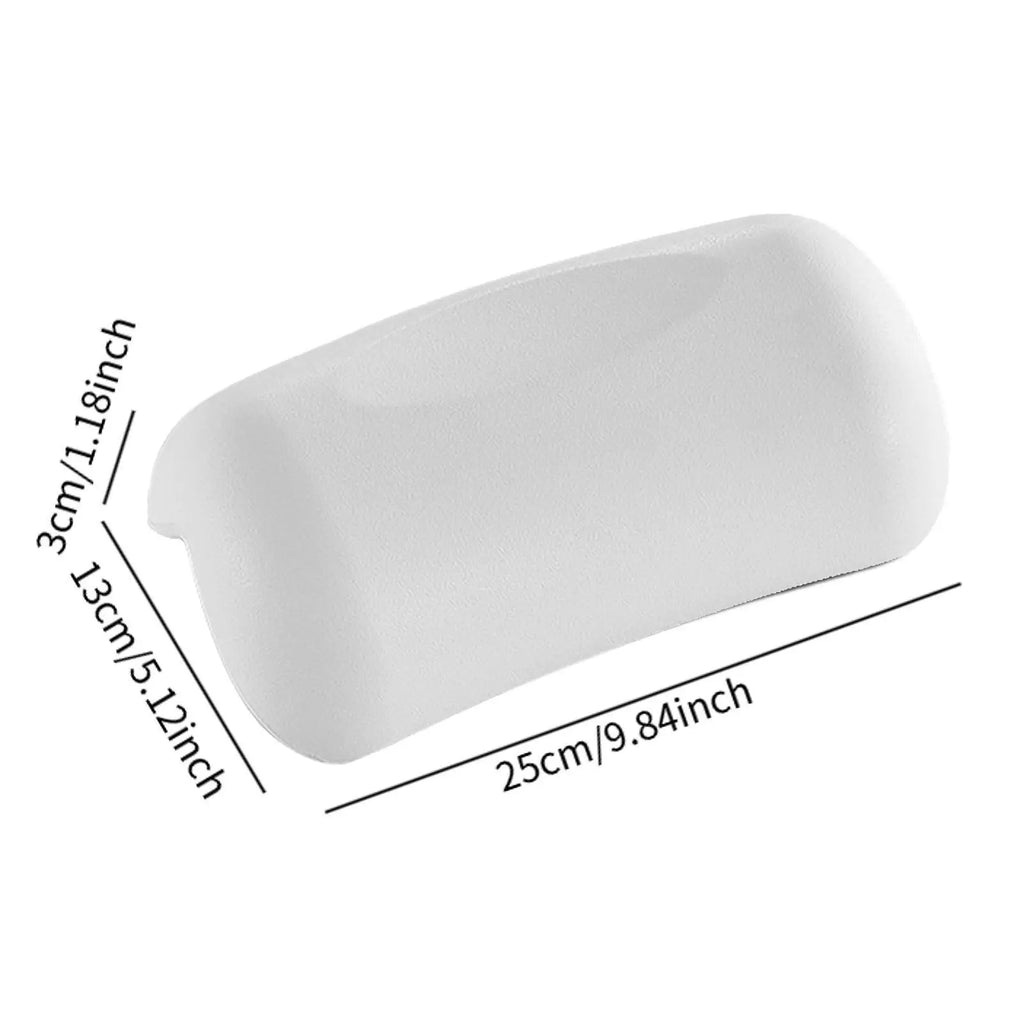 Bathtub Pillow Extra SPA Thick Ergonomic Headrest Soft Bath Pillow for Tub for Head Bathroom Essentials Neck Hot Tubs Shoulder Zpaxo