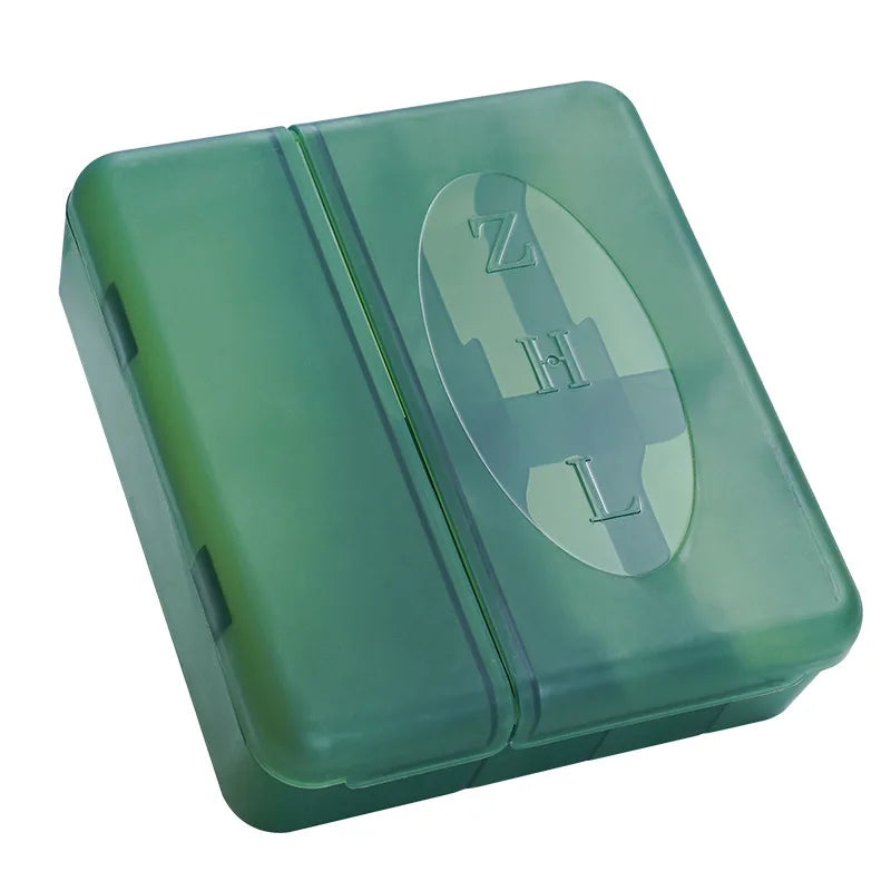 Desktop Cable Organizer Box – Multi-Layer Wire & Charger Storage Cable Storage Organizer Zpaxo green