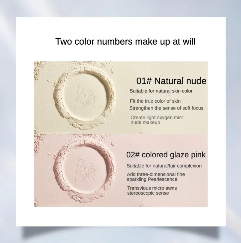 PIARA Loose Powder Long-lasting Makeup Setting Oil-controlling Zpaxo