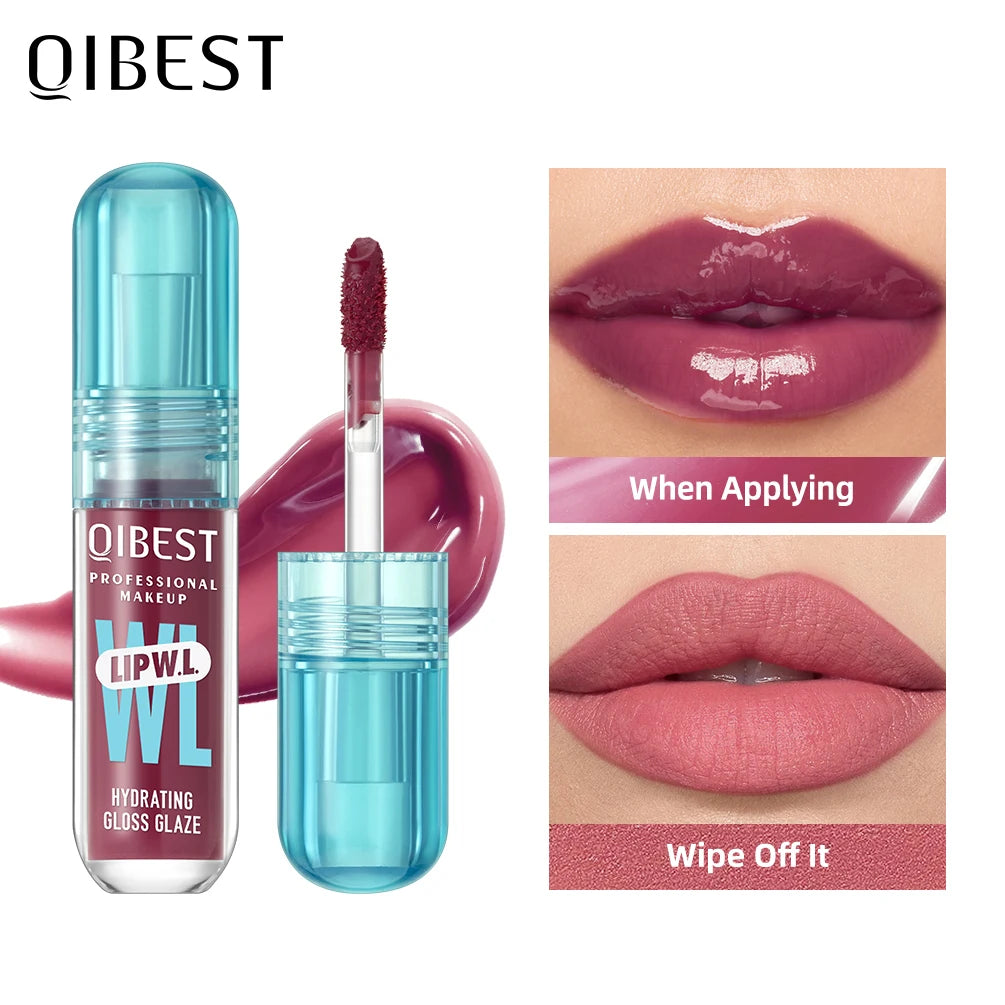 Crystal Lip Gloss Mirror Watery Lip Glaze Long Lasting Moisturizing Lip Balm Plumping Gloss Oil Hydrating Lips Tint Makeup Zpaxo 02