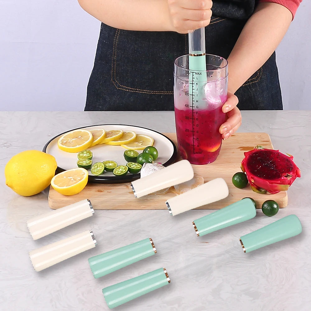 Cocktail Muddler Ice Fruit Crusher Drink Mojito Cocktail Juice Mixing Stirring Home Bar Tool Zpaxo
