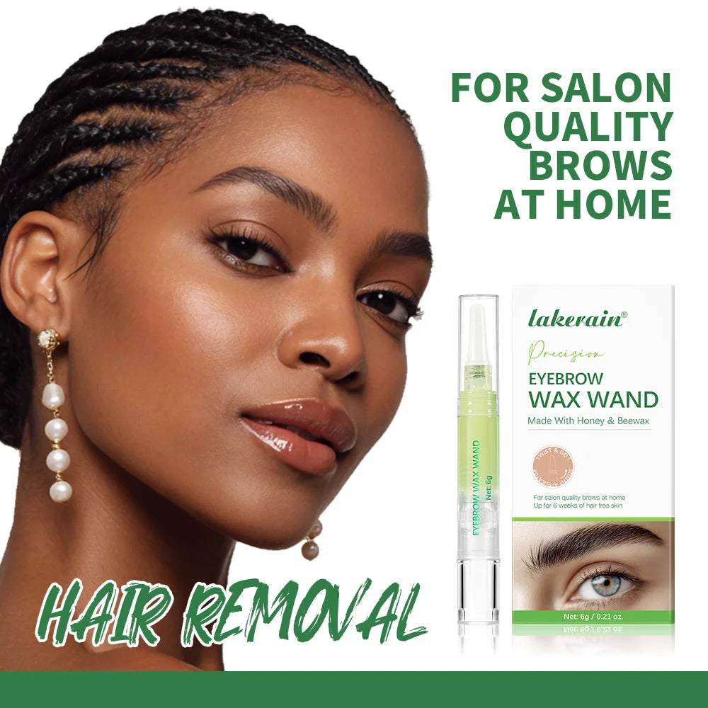 Hair Removal Wax for Eyebrow & Facial Aftercare Oil Set Gentle Long-Lasting Honey Water-Washable Hair Removal Kit Zpaxo