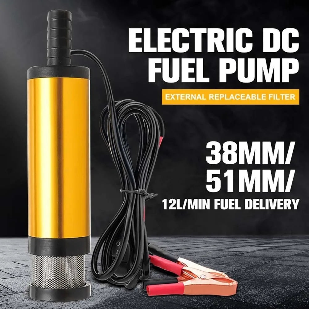 Hand Pump Aluminum Alloy Oil Suction ABS DC12V Fuel Transfer Min Zpaxo