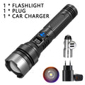 Ultra Bright Rechargeable LED Flashlight – Zoomable Torch