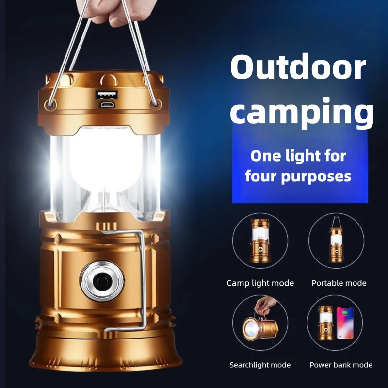 Solar Camping Light Horse Multifunctional Tent Work Outdoor Lighting
