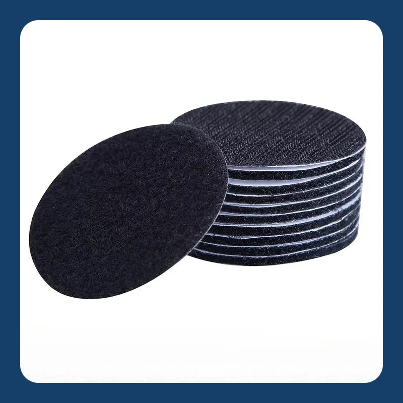 10-30pcs 6CM Bed Sheet Mattress Holder Sofa Cushion Blankets Fixing Slip-resistant Universal Patch Home Grippers Clip Holder Zpaxo Black circular 30pcs