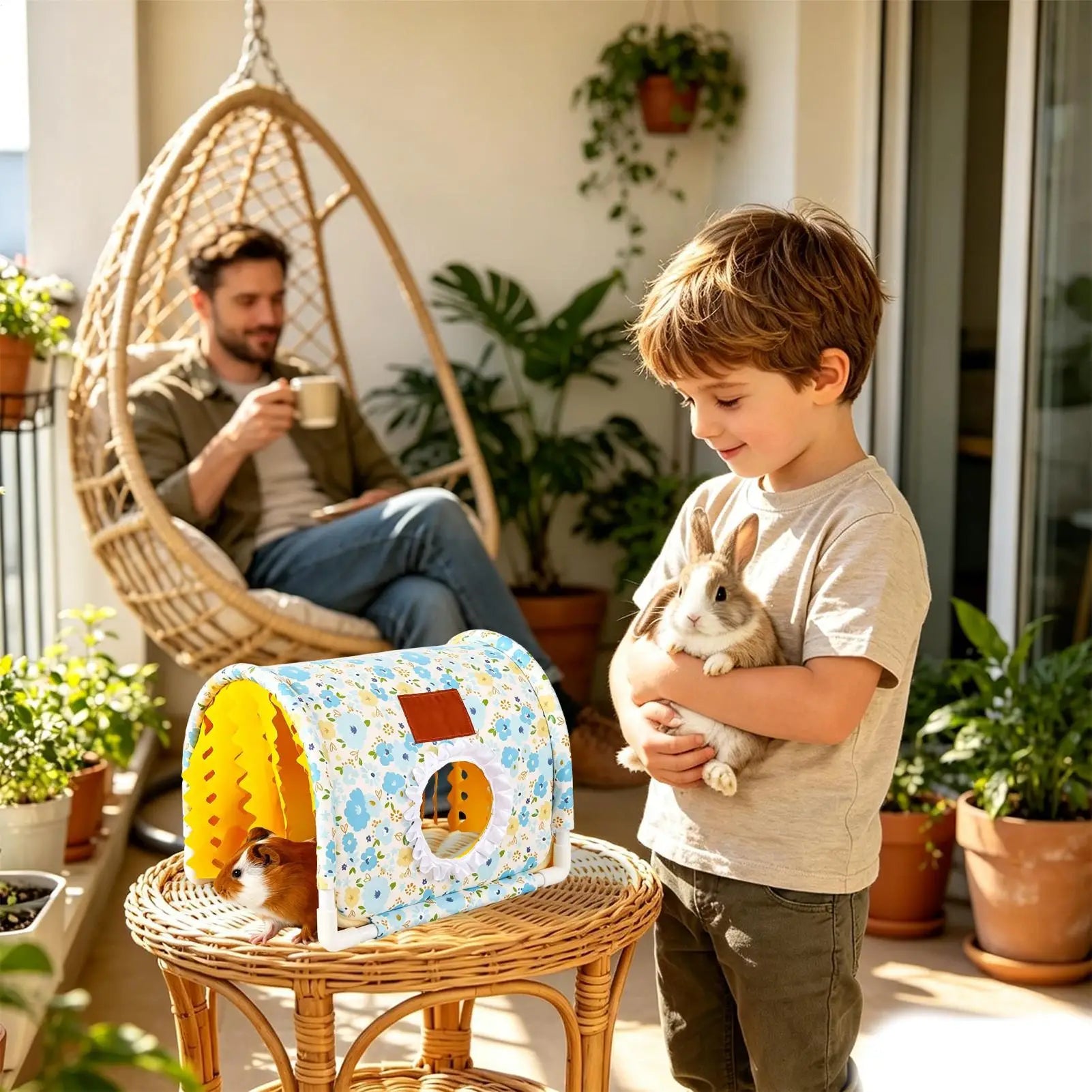 Bunny Tunnel Ventilated Hedgehog Shelter Door Shade Multiple