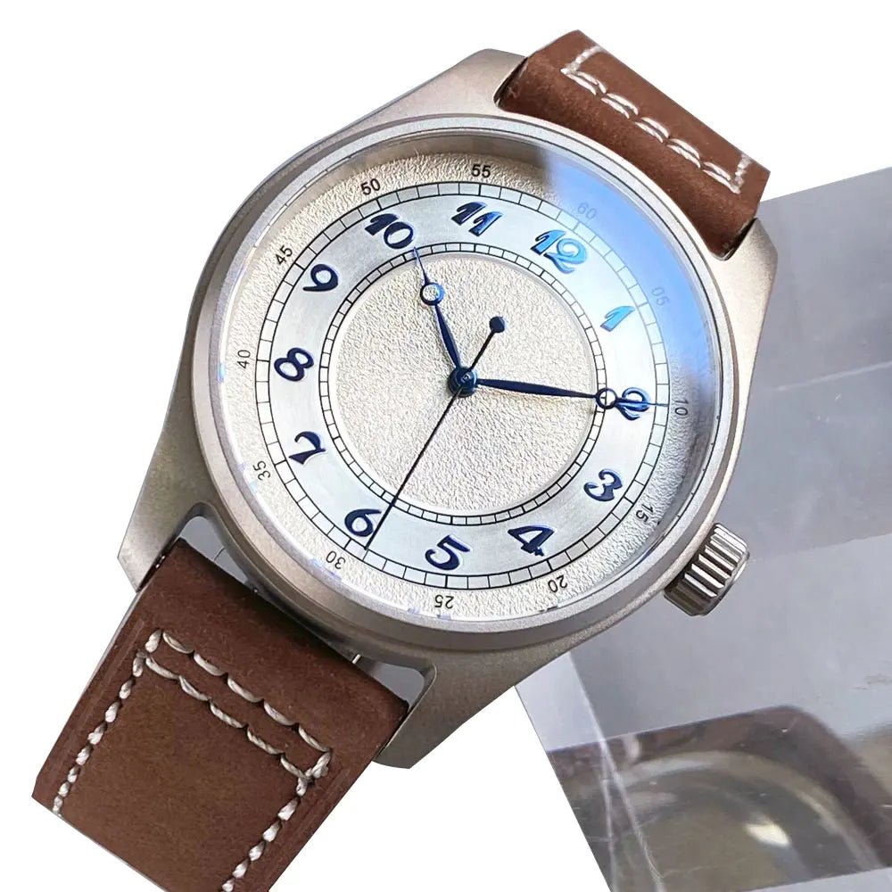 Titanium 39mm Tandorio 20ATM Dive Miyota NH35 PT Automatic Mechanical Watch Men Sapphire Leisure Wristwatch Waterproof Watches Zpaxo