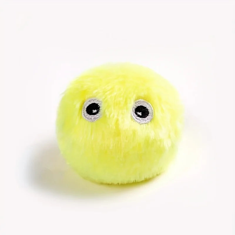 Interactive Ball Smart Cat Toys Plush Electric Catnip Training Toy