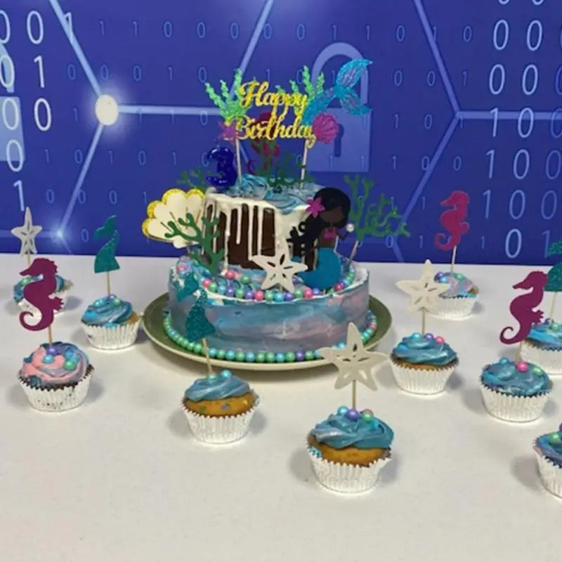 Multipurpose Cake Insert Cards 4 6 Designs Safe Materials Event