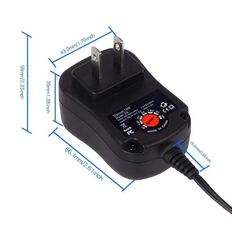 652F US to AA Battery Cable Replace 2AA to 8AA Battery for Holiday Lights Walkie Talkie Supply Cable Adapter Zpaxo