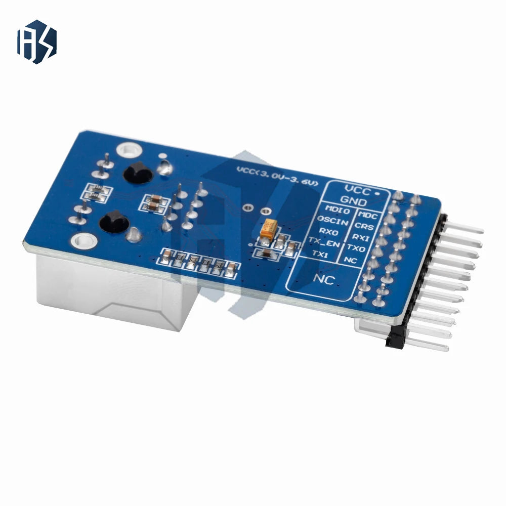For Arduino-Compatible DP83848 Ethernet Module: 10/100 Mb/s with RJ45 Connector – Web Server Transceiver Zpaxo