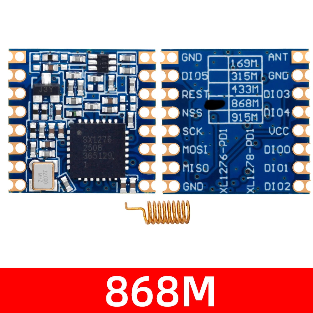 SX1276 Lora Transceiver Module 868MHz 915MHz Long-range Spread Zpaxo 868mhz