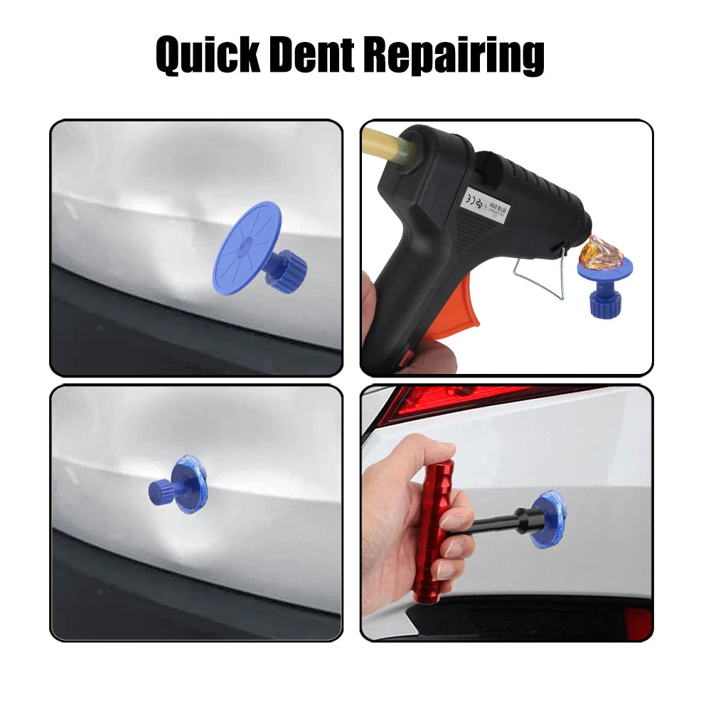 Cigarette Light Plug Car Dent Repair Tools Glue Gun 12V 40W Quick Paintless Repairing Auto Accessories Zpaxo