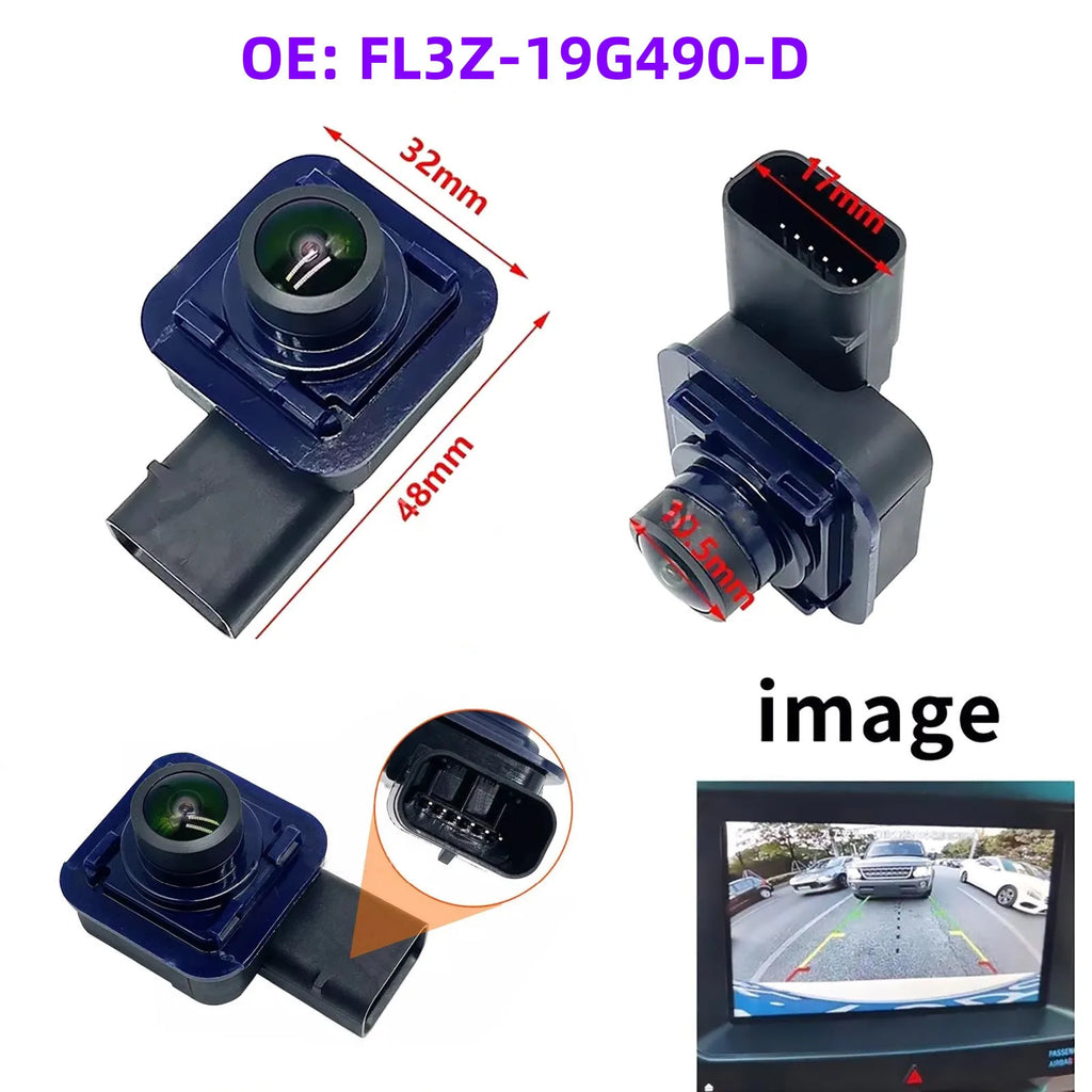 Rear View Backup Parking Camera FL3Z19G490D Ford F-150 Pickup Truck