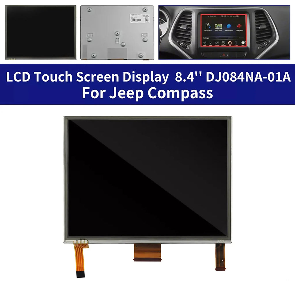 DJ084NA-01A 8 4 Uconnect LCD Monitor Touch Screen Replacement Parts