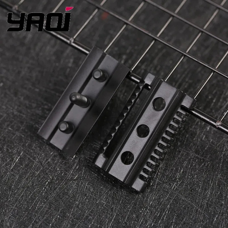 YAQI Matte Black Safety Razor Head – Dual-Side Zinc Alloy DE Safety Razor Head Zpaxo