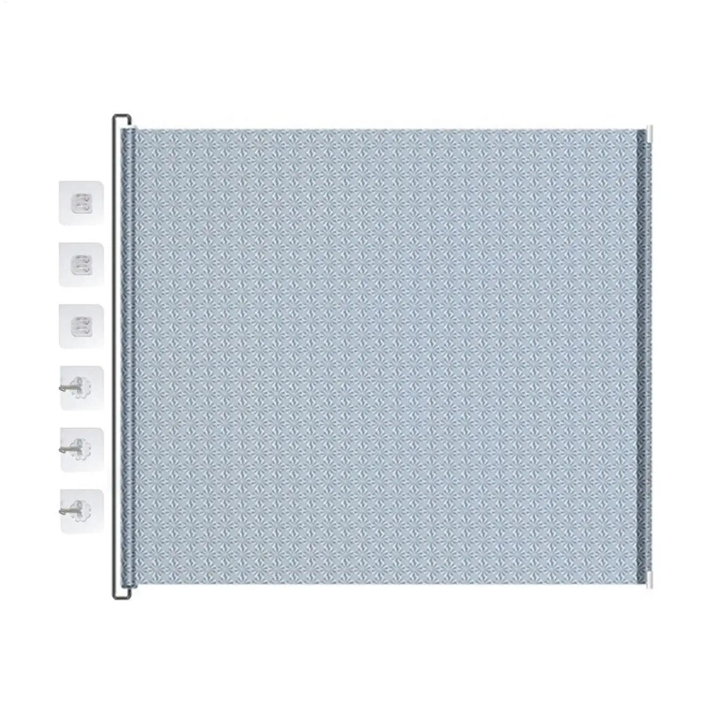 Retractable Dog Gate No-drill Pets Mesh Door Doorways Childproof Net
