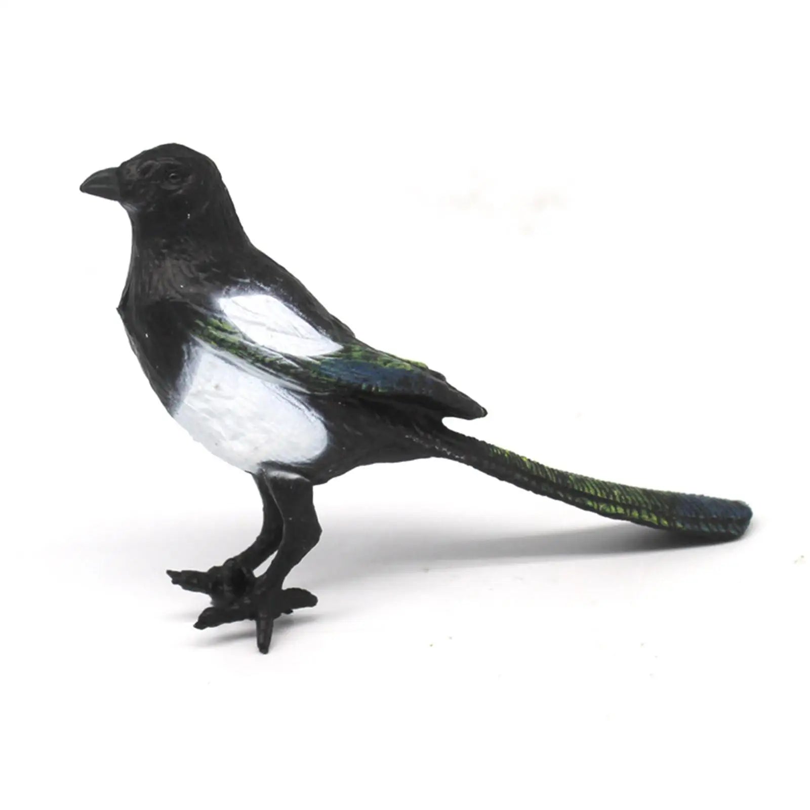 Magpie Simulation Bird Statue Decorative Artificial Garden Ornament Zpaxo