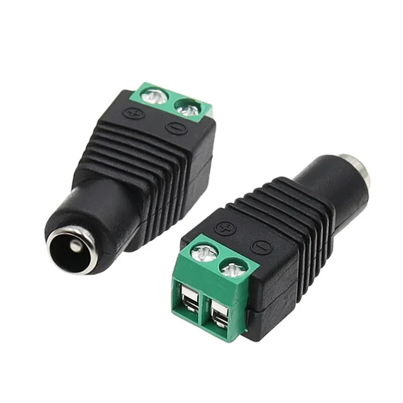 DC Power Male Female Plug Jack Adapter Connector Welding Monitoring Zpaxo