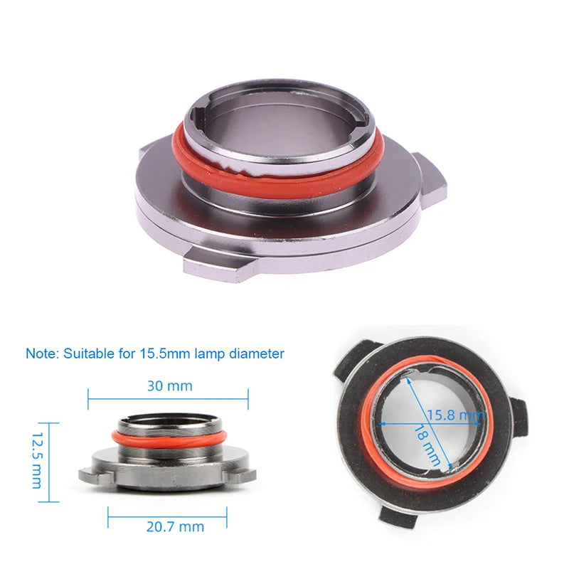 CM1Pcs Car LED Headlight Bulb Base Adapter Socket Holder V7-9005 9006
