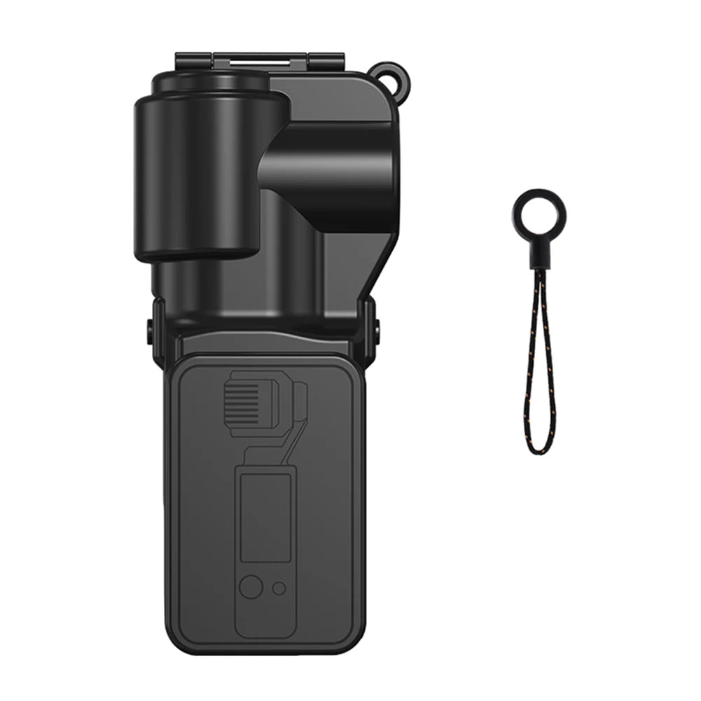 For DJI Pocket 3 Camera Protective Cover Anti-Scratch Hard Lens Cap Case Lens Cap Protect Shell Outdoor Travel Photography Tool Zpaxo Black China Mainland
