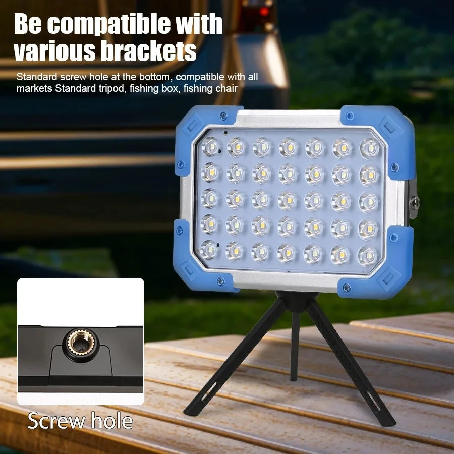 KDULIT Rechargeable LED Work Light – Magnetic Camping Lantern