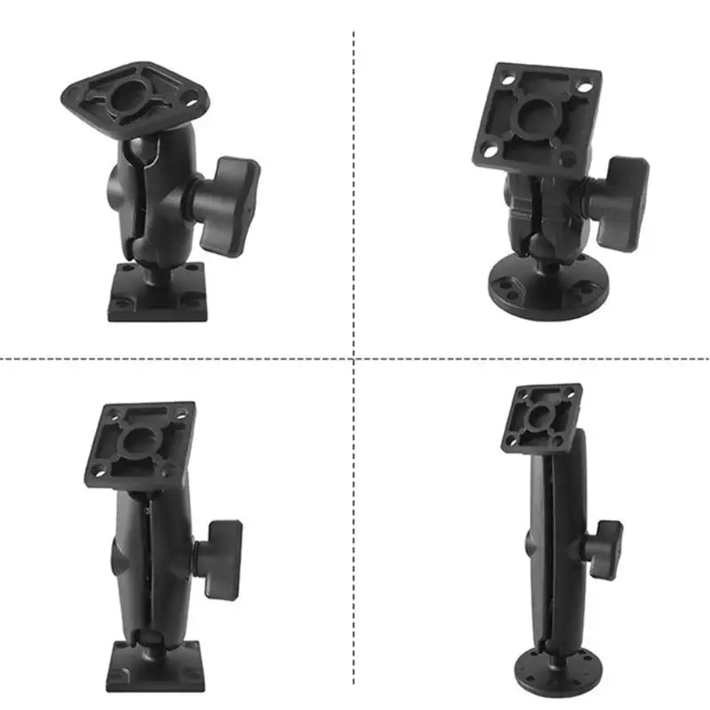 652F MultiAngle Adjustable Phone Holder For Motorcycle Aluminum Alloy 4Hole Base Zpaxo