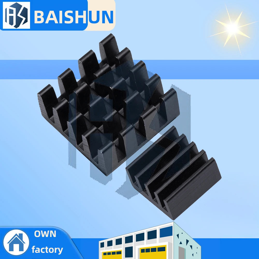 Aluminum Heatsink Cooling Efficiency Thermal Dissipation Module Zpaxo