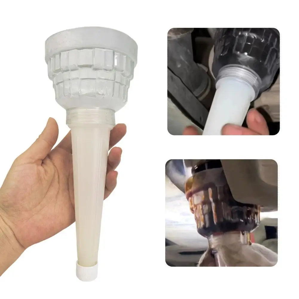 Universal Car Oil Funnel Filter Tool – No-Spill Refueling Auto Oil Funnel Tool Zpaxo 2PCS