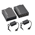 10 100 1000Mbps 1Port 4Ports Ethernet Fiber Optic Media Converter