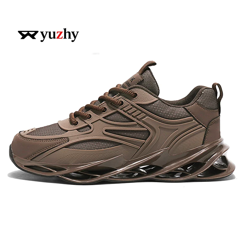 Men's Casual Sneakers Luxury Trainer Shoes Breathable Race Running