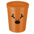 16 oz Reusable Christmas Plastic Party Cups – Stadium Style Reusable Party Cups Zpaxo coffee