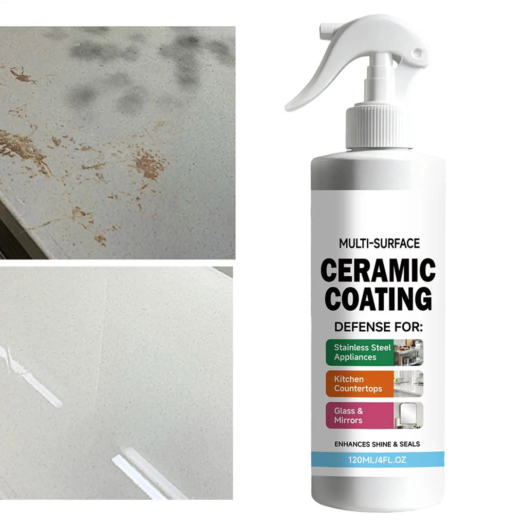 Ceramic Coating Spray Stainless Steel Glass Long Lasting Shine Seal