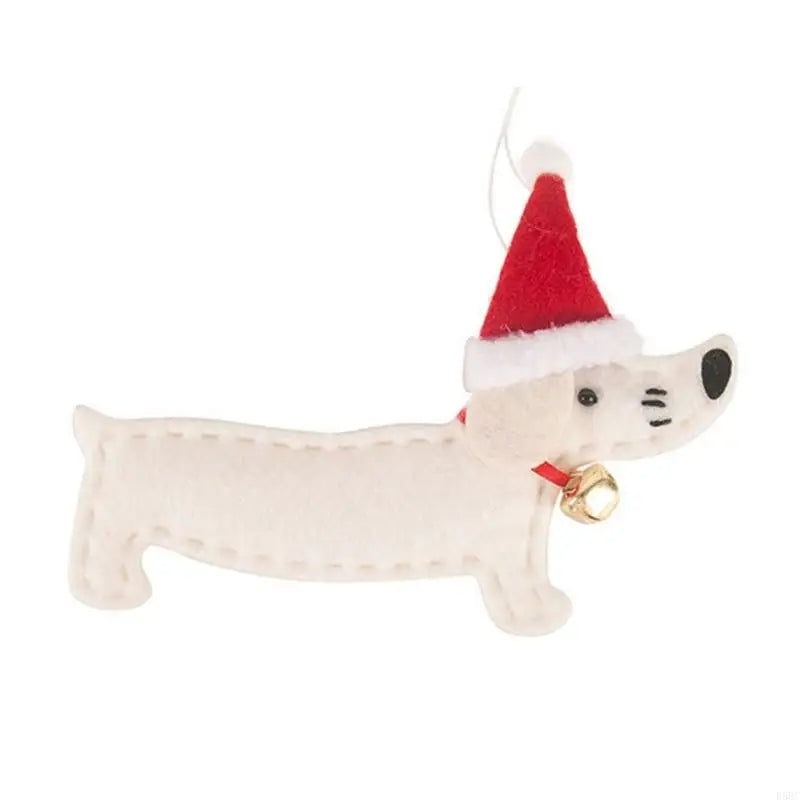 Festival Dog Shaped Ornament Holiday Decoration Safe Family Friendly