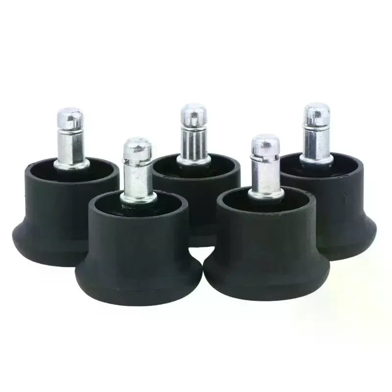 5 Chair Caster Wheels Office Stopper Glides Fixed Chairs Carpet Wheel Zpaxo