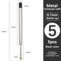 Multi Function Tactical Pen Steel Non Slip Portable Self Defense Zpaxo Refill-5pcs