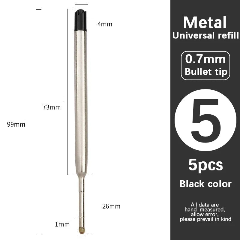 Multi Function Tactical Pen Steel Non Slip Portable Self Defense Zpaxo Refill-5pcs