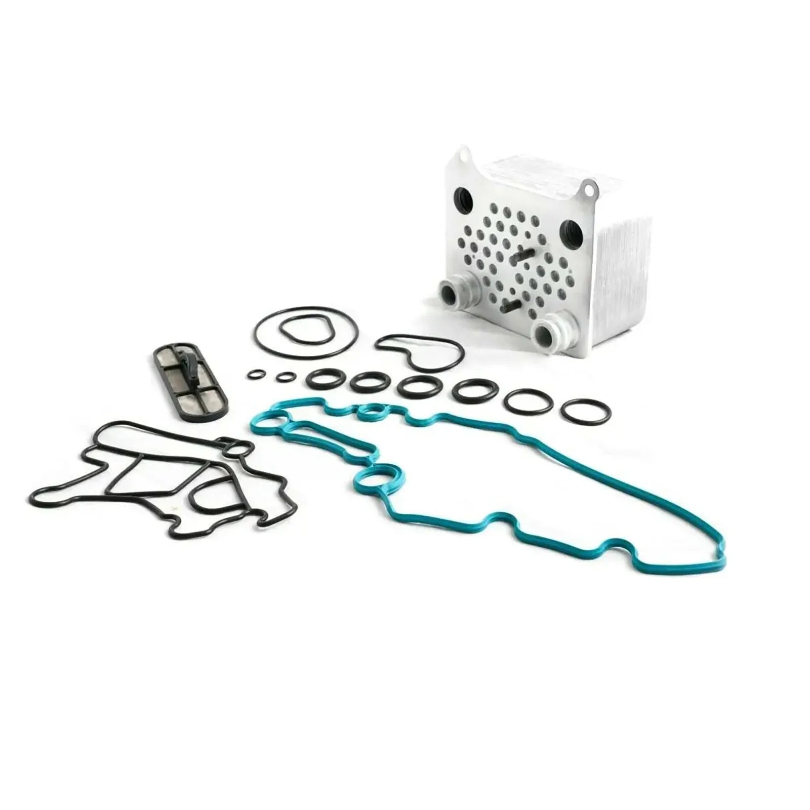 Flow Oil Cooler DP0049 Ford Powerstroke Diesel F-250 F-350 2003-2010