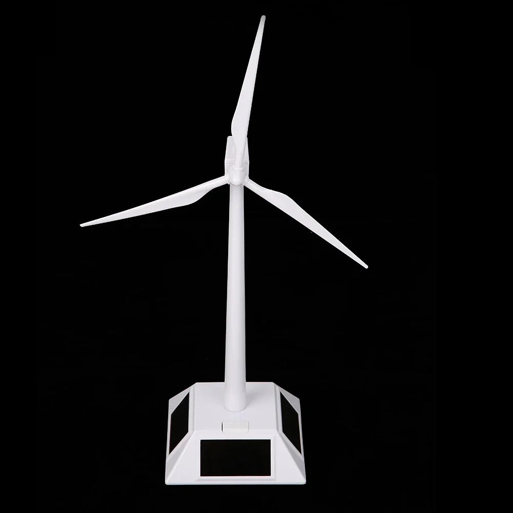 Solar Powered Desktop Model-solar Windmills Wind Turbine Kids Zpaxo