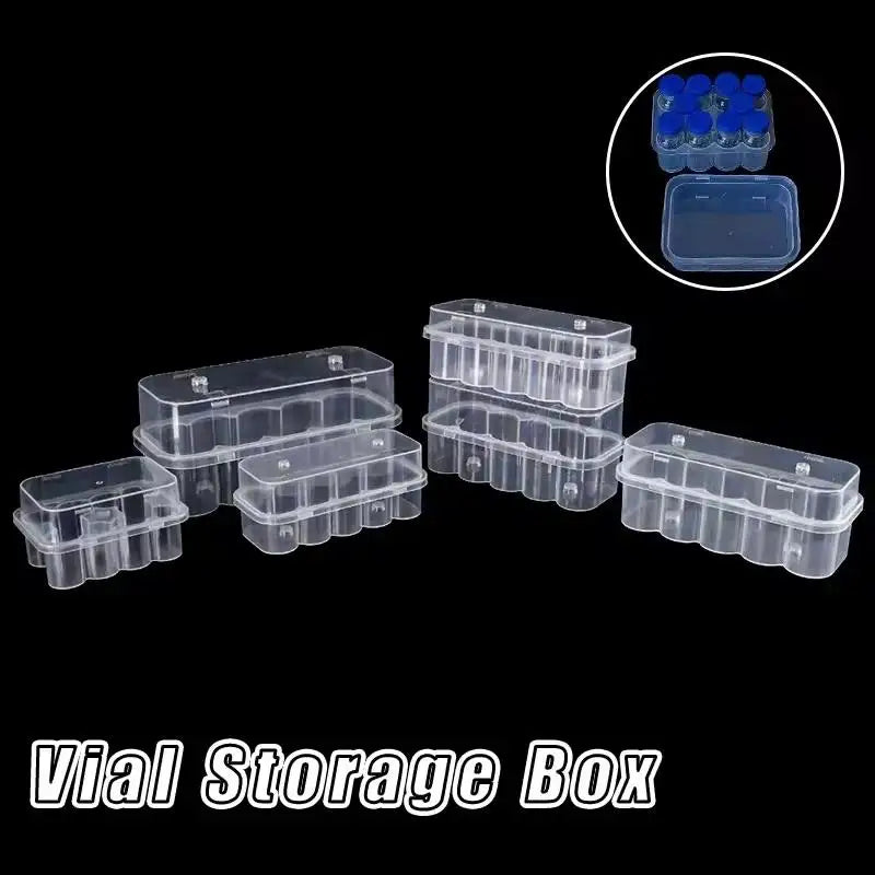 3ml Mini Vial Storage Box – Portable Small Bottle Organizer